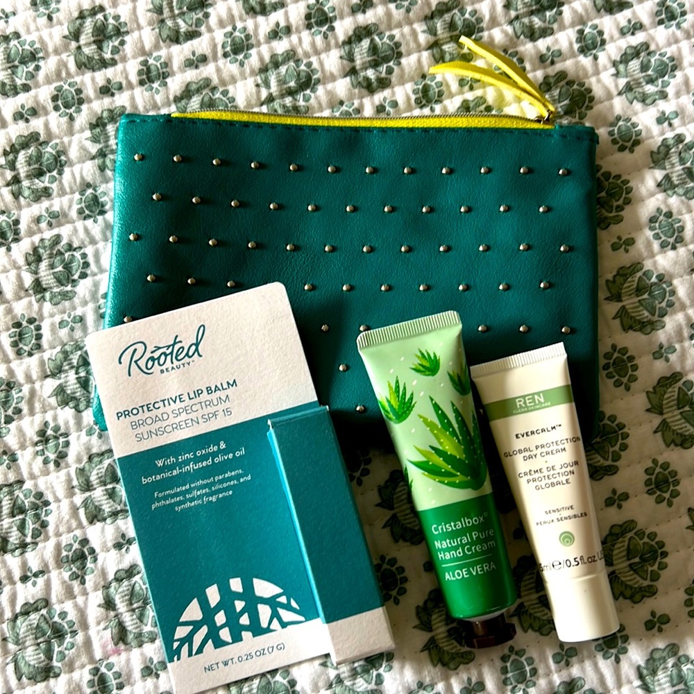 Beauty Haul! Ren day cream, Rooted lip bam and Cristalbox hand cream